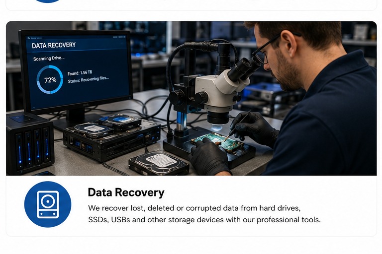 Data recovery near me Montreal